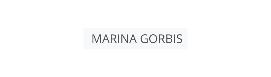 Marina Gorbis